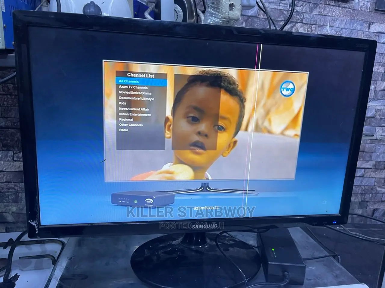 Monitor Ya Samsung Inchi 22 Inatumika Km Tv
