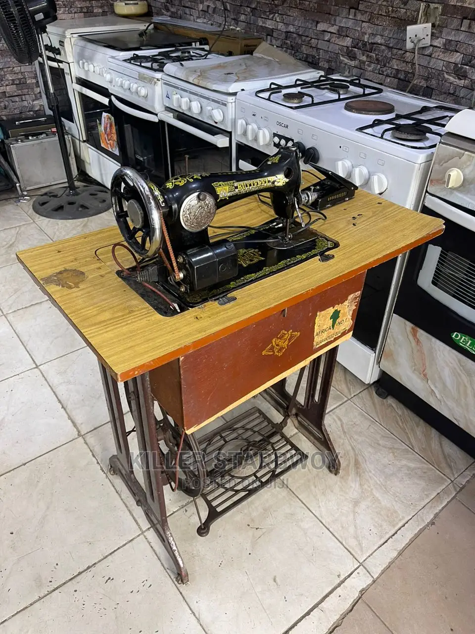 Cherehani Pamoja Na Motor Ya Umeme