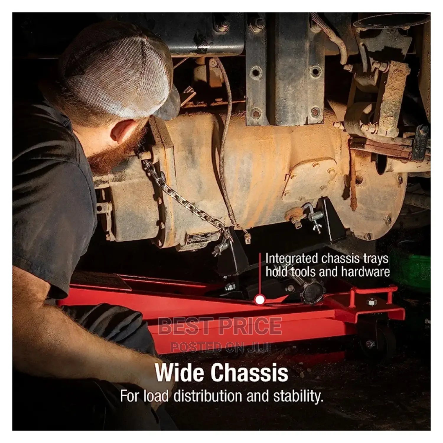 Hydraulic Low Position Transmission Jack 2 Ton