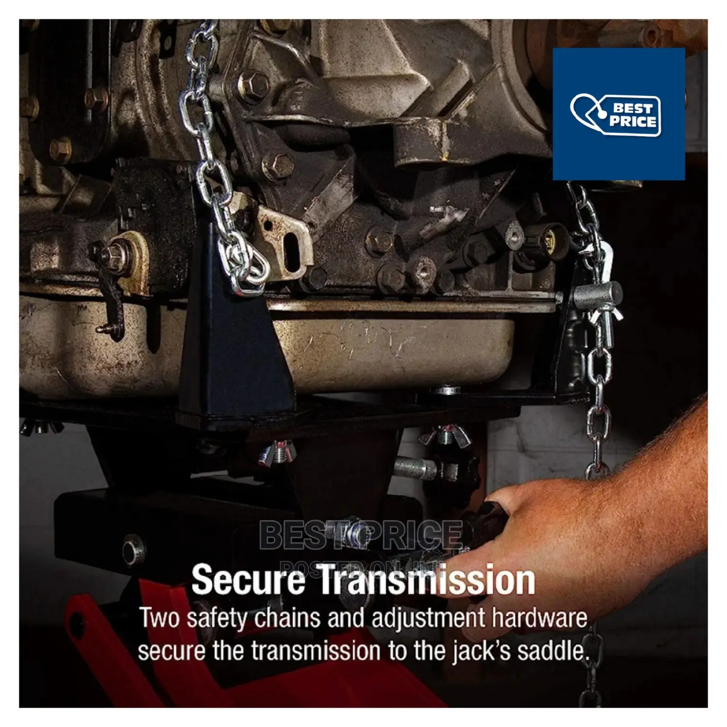 Hydraulic Low Position Transmission Jack 2 Ton