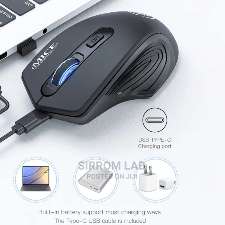 Wireless Bluetooth Rechargeable Silent Mouse