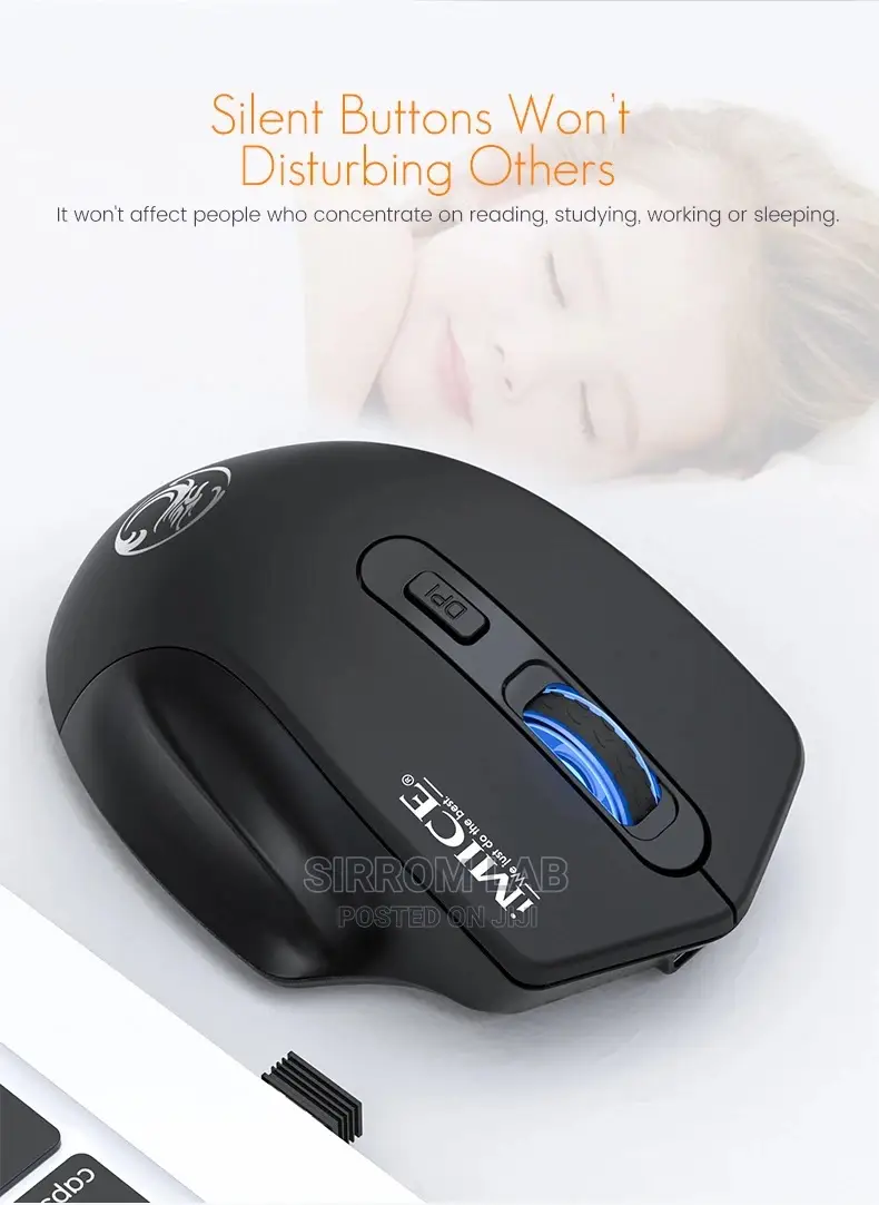 Wireless Bluetooth Rechargeable Silent Mouse