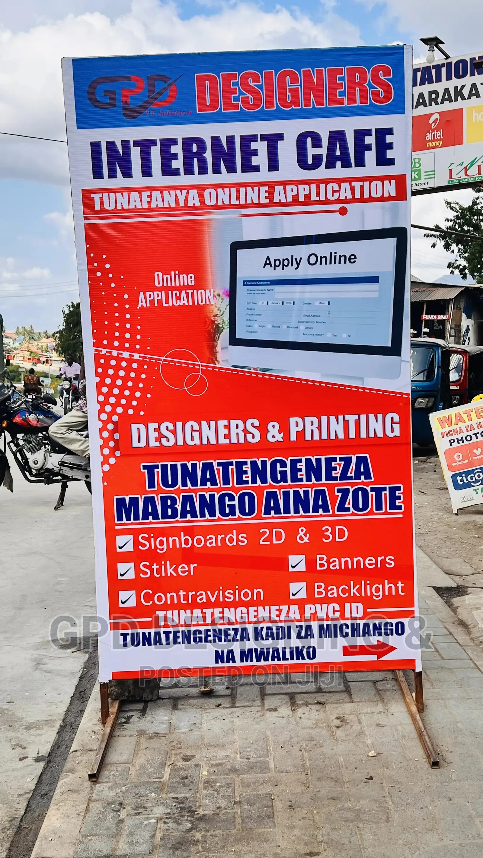 Banner Designing Printing Karibu Sana
