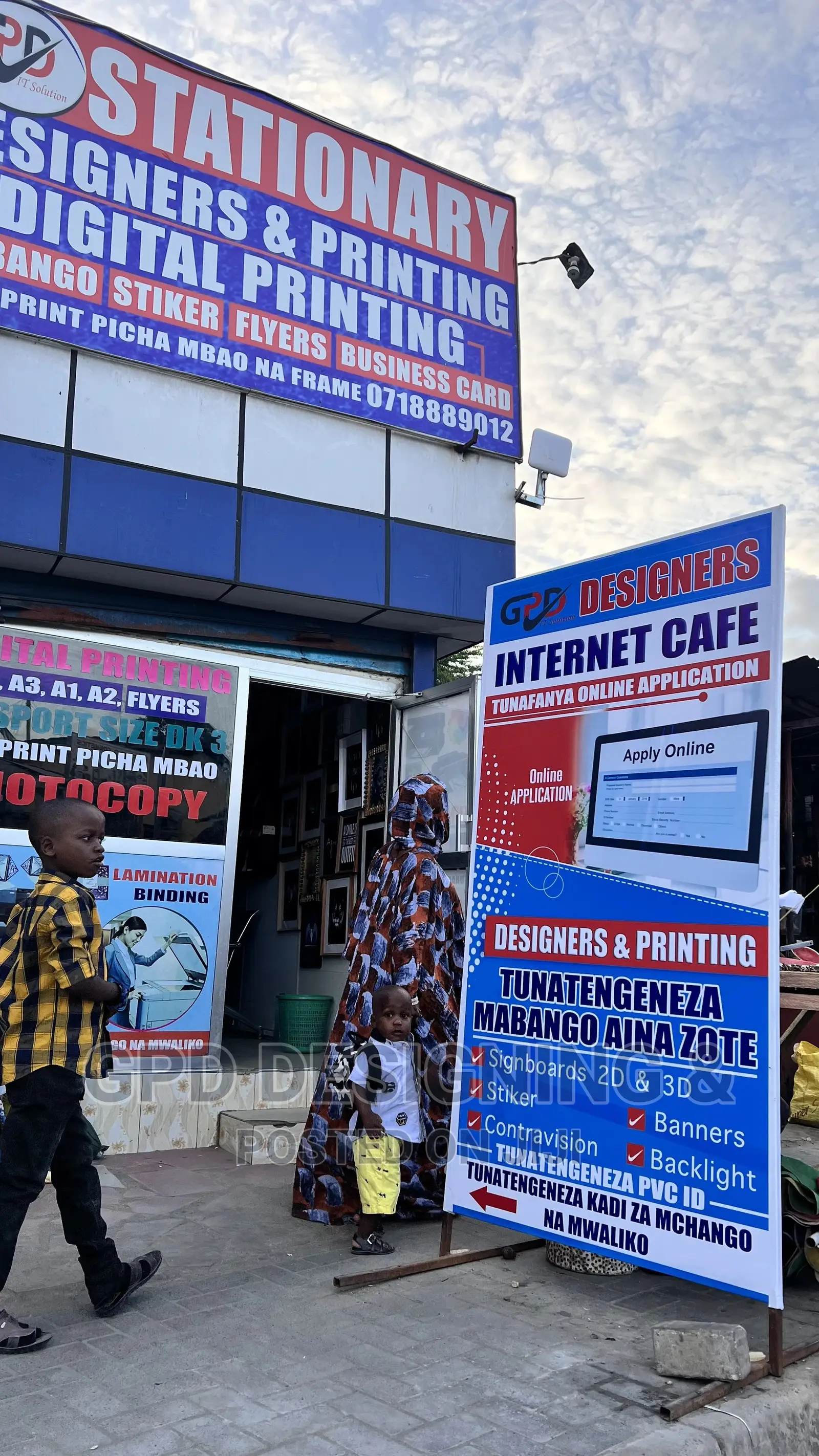 Banner Designing Printing Karibu Sana