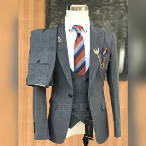 Suti Za Kiume | Men's Suits | Gray | Classic