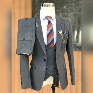 Suti Za Kiume | Men's Suits | Gray | Classic
