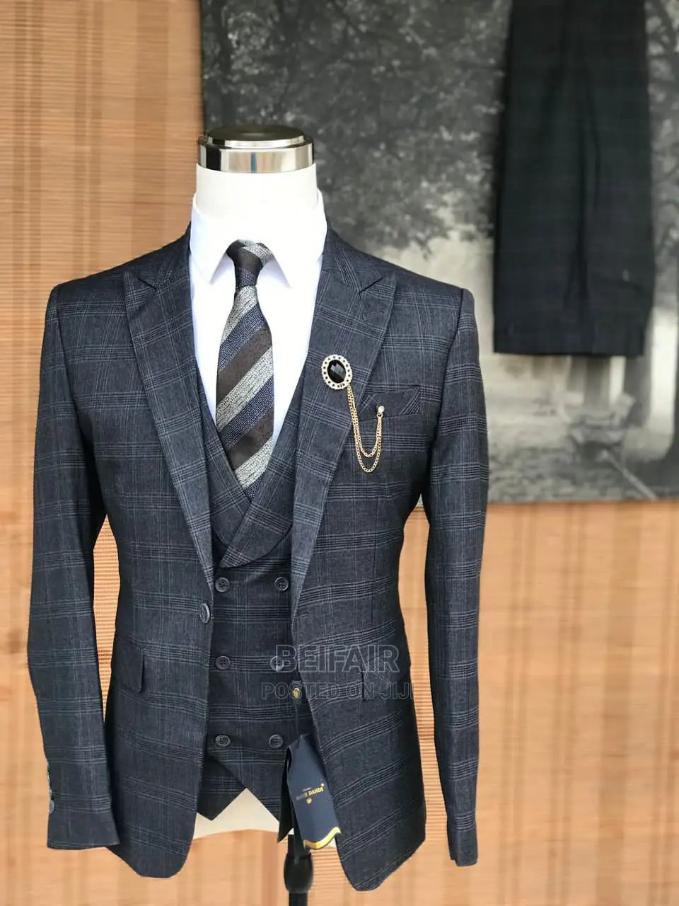 Suti Za Kiume | Men's Suits | Classic | Dark Gray Suits
