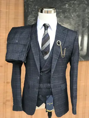Suti Za Kiume | Men's Suits | Classic | Dark Gray Suits