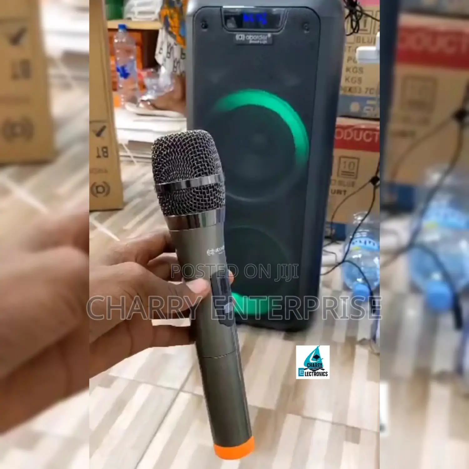 Aborder PORTABLE Rechargeable Speaker With Micgood Sound