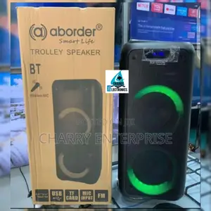 Aborder PORTABLE Rechargeable Speaker With Micgood Sound