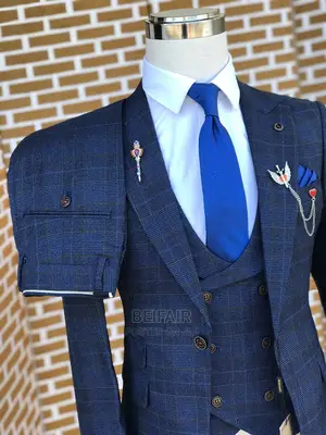 Suti Za Kiume | Men's Suits | Dark Blue