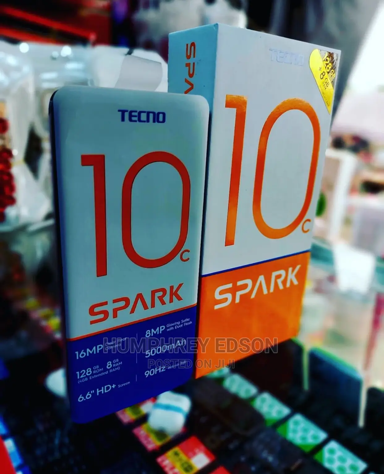 New Tecno Spark 10C 128 GB Black