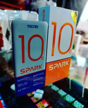 New Tecno Spark 10C 128 GB Black
