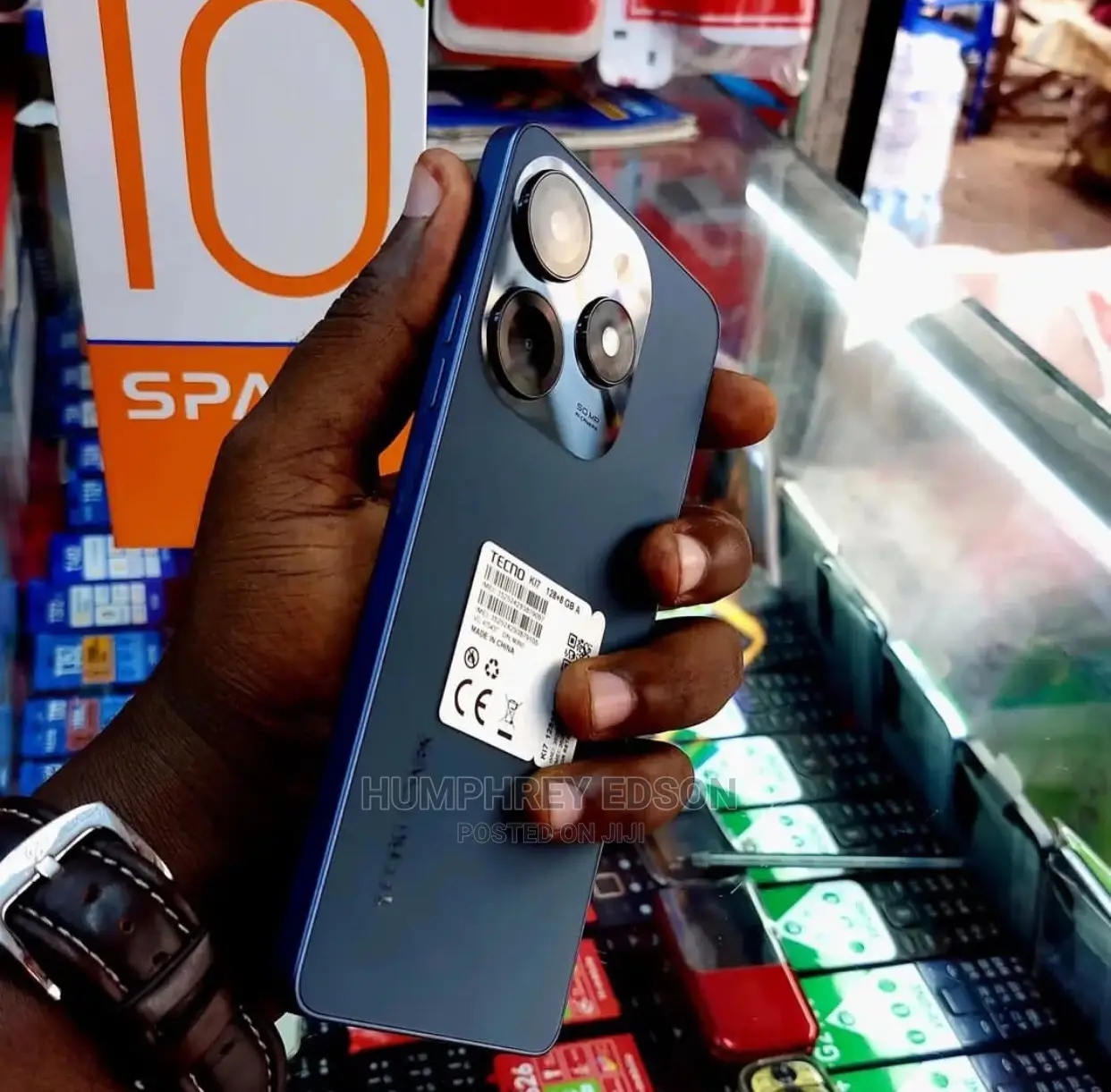 New Tecno Spark 10C 128 GB Black