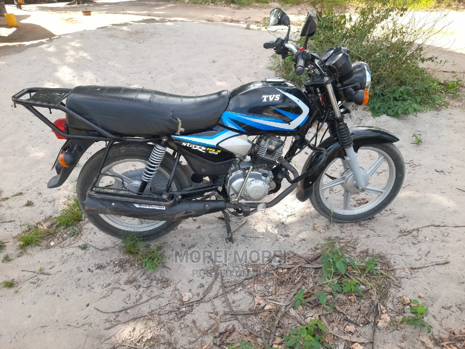 TVS HLX 125 2022 Black