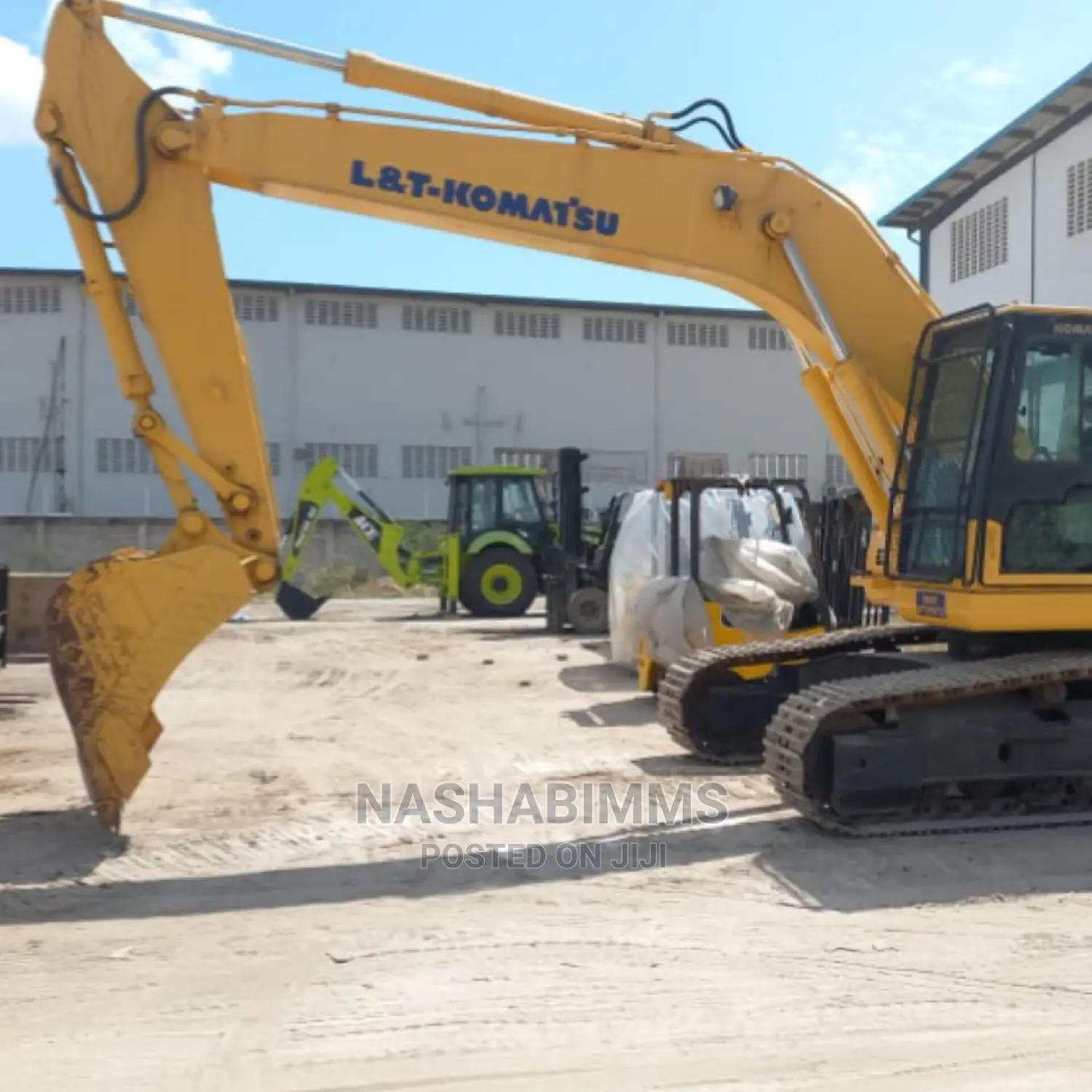 L T Komatsu 210 LC Excavator 2pcs