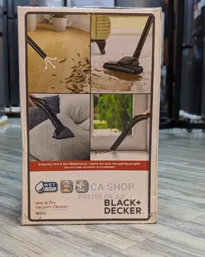 Black + Decker Wet Dry Vacuum Cleaner 30L