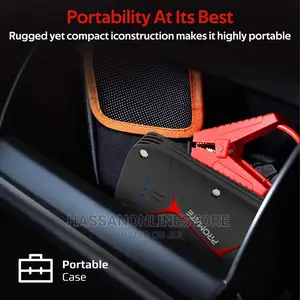 Promate 1200a/12v Heavy Duty Battery Booster With 16000mah