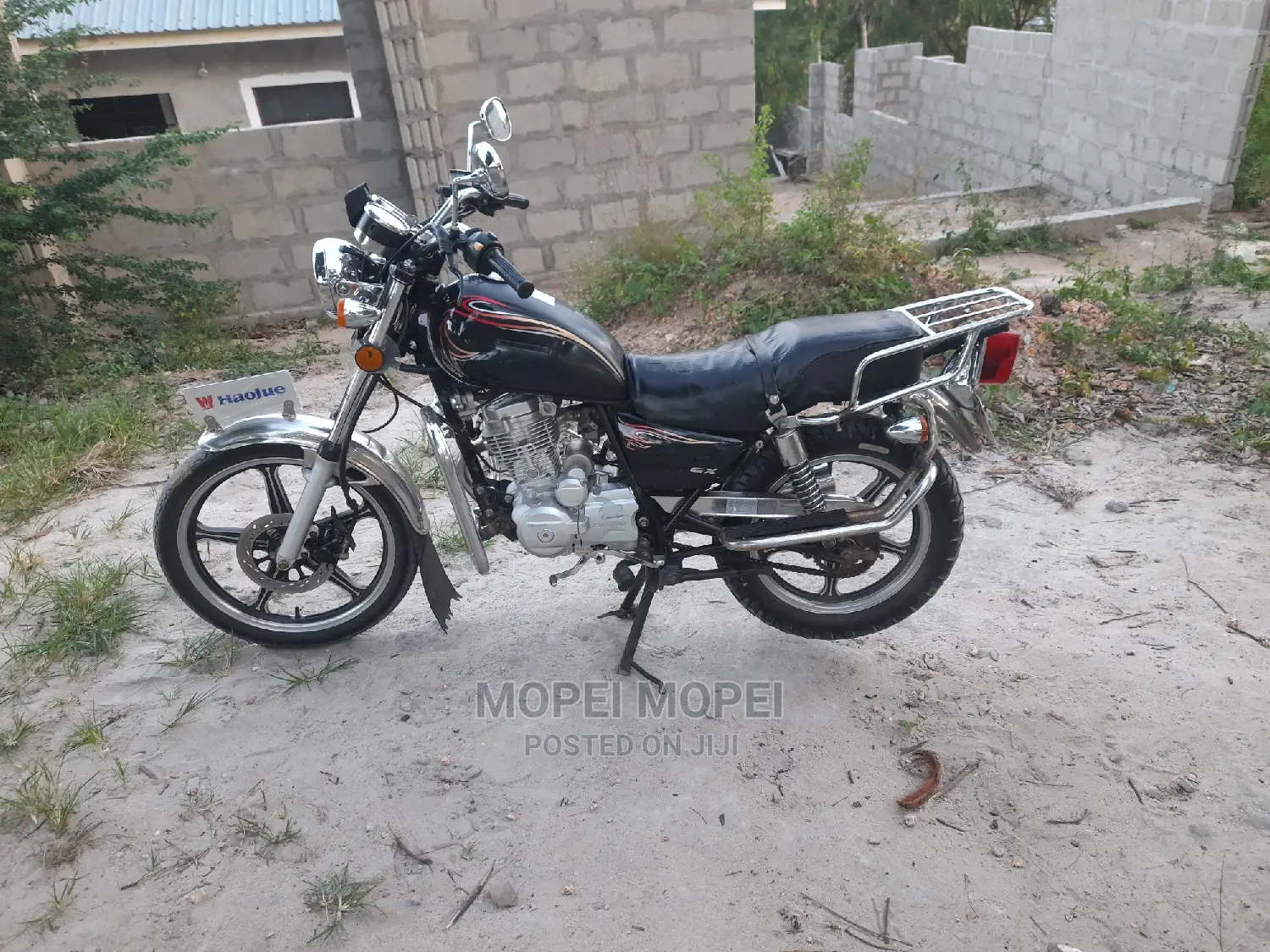 Haojue HJ125-11A 2022 Black
