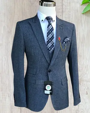 Men's Gray Suits | Suti Za Kiume