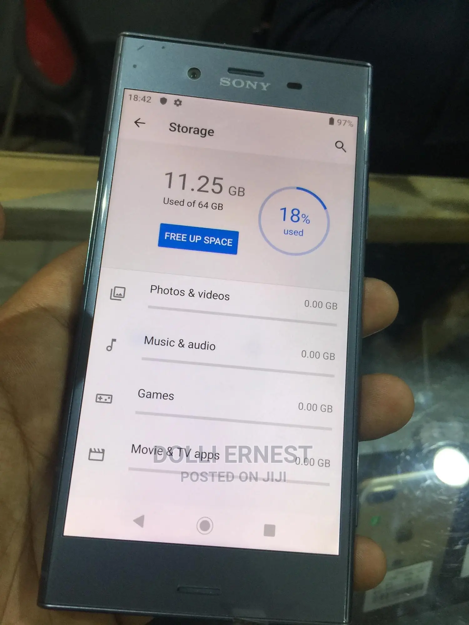 Sony Xperia XZ1 64 GB Silver