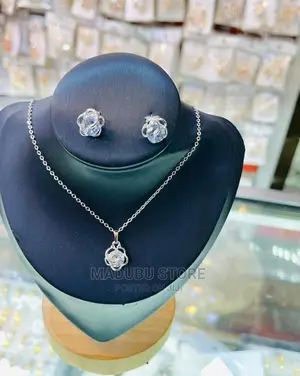 A Set of Necklace Anda Earrings