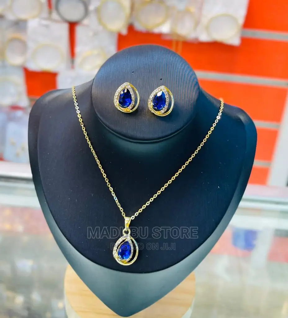 A Set of Necklace and Earrings
