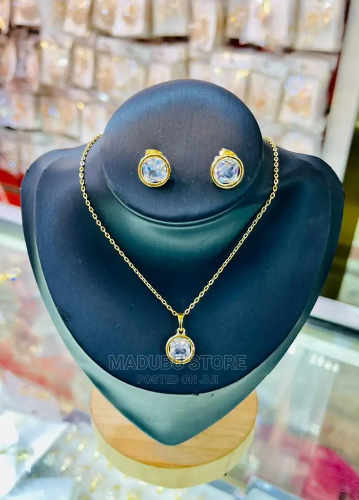 A Set of Necklace and Earrings