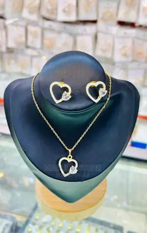 A Set of Necklace and Earrings