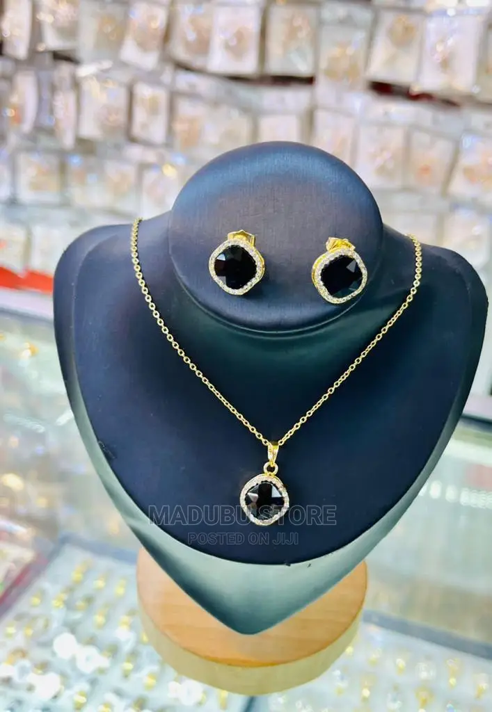 A Set of Necklace and Earrings
