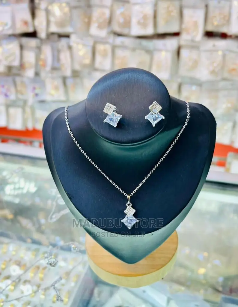 A Set of Necklace and Earrings