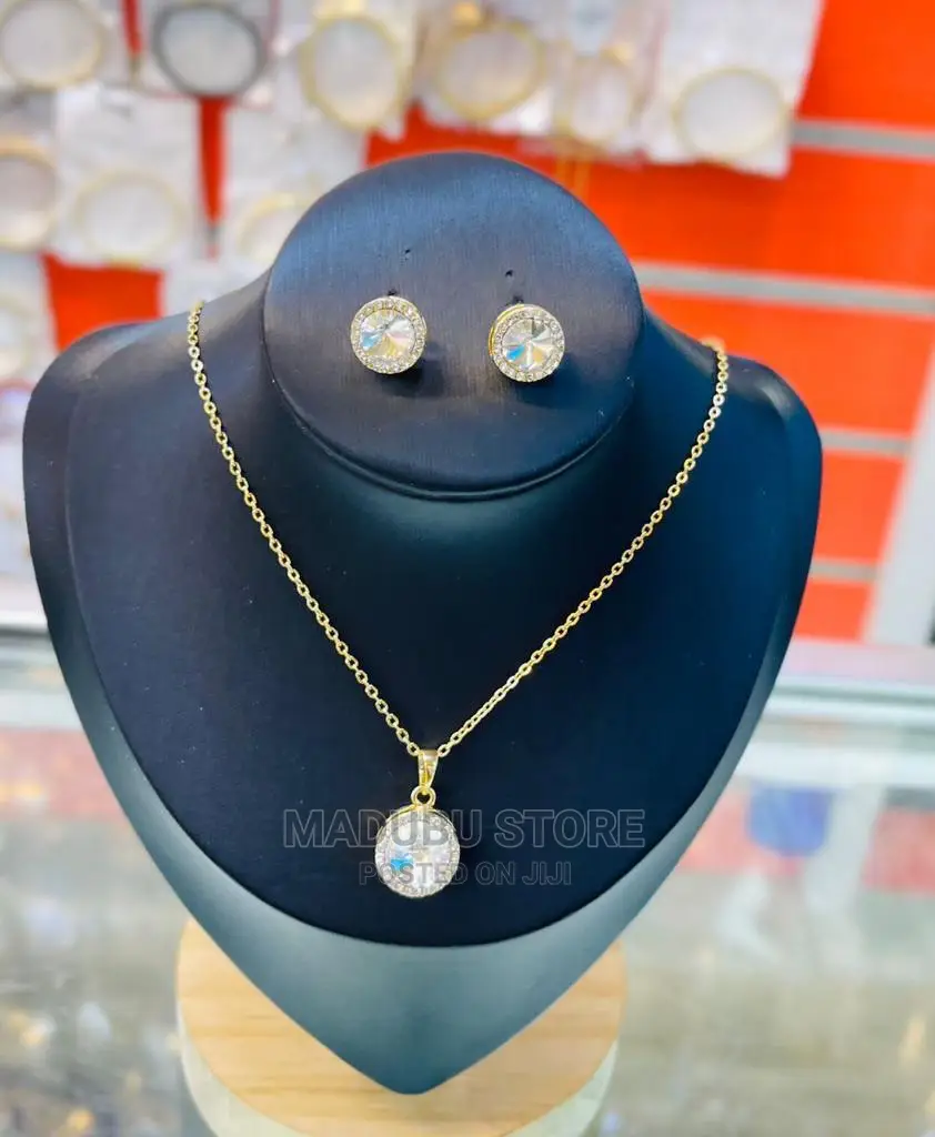 A Set of Necklace and Earrings