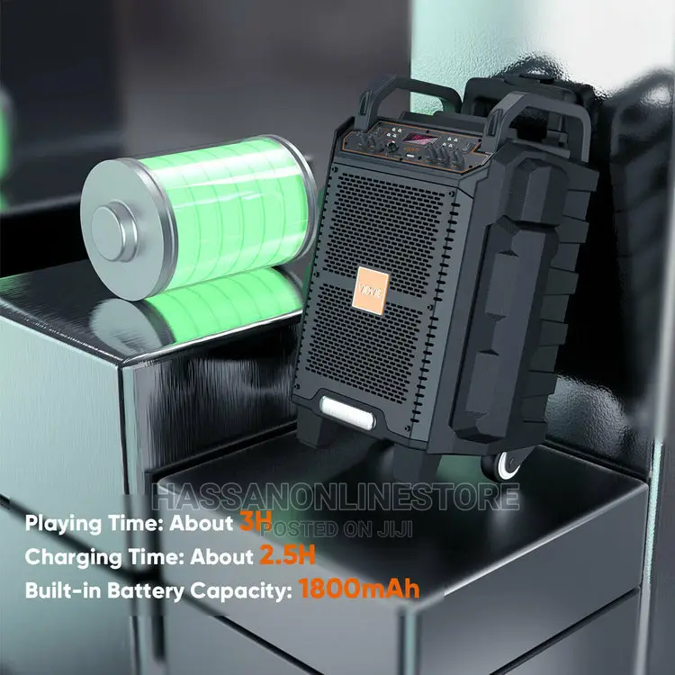 VIDVIE Portable Intelligent Trolley Bluetooth Speaker SP916