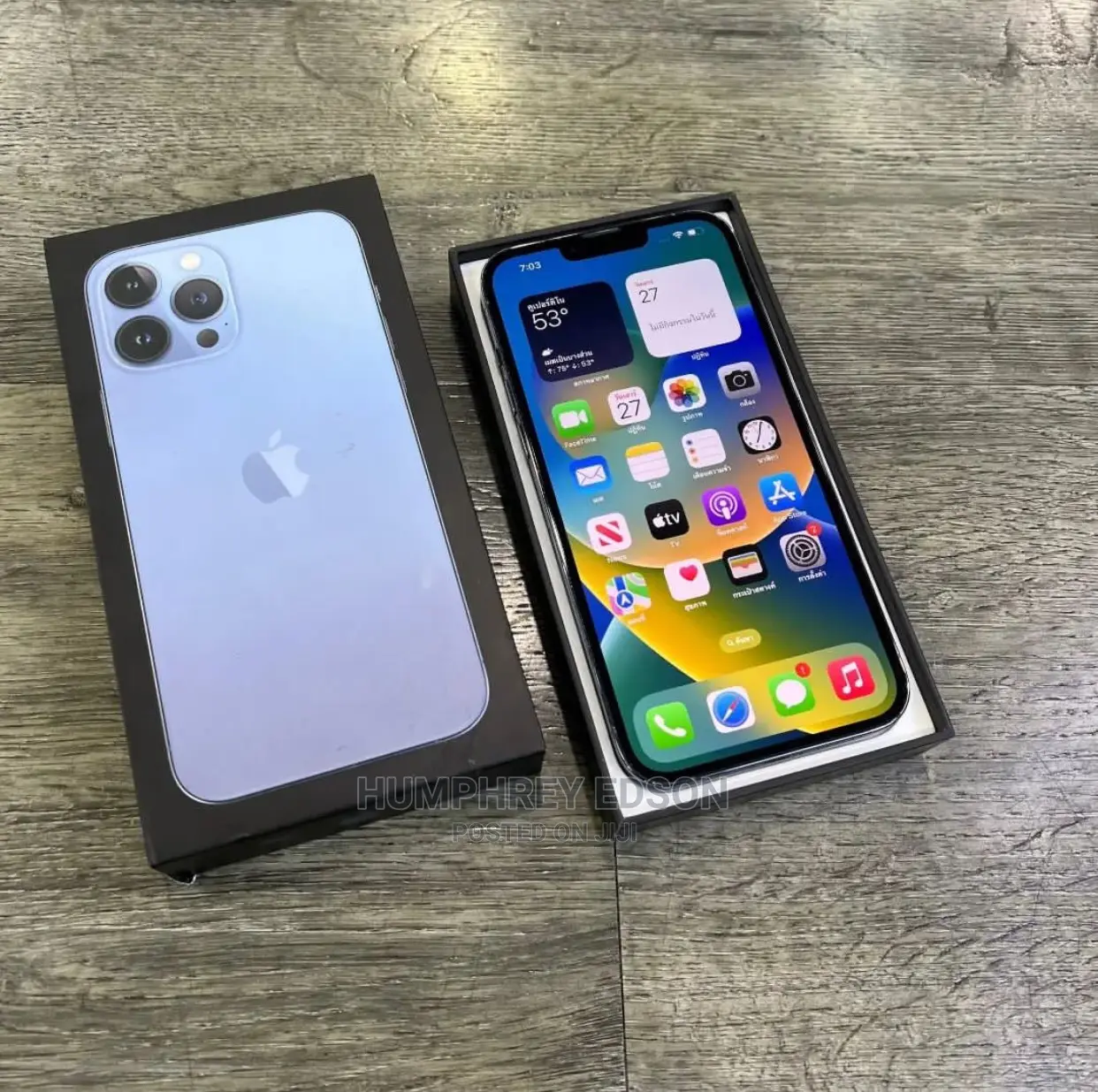 New Apple iPhone 13 Pro Max 128 GB Blue