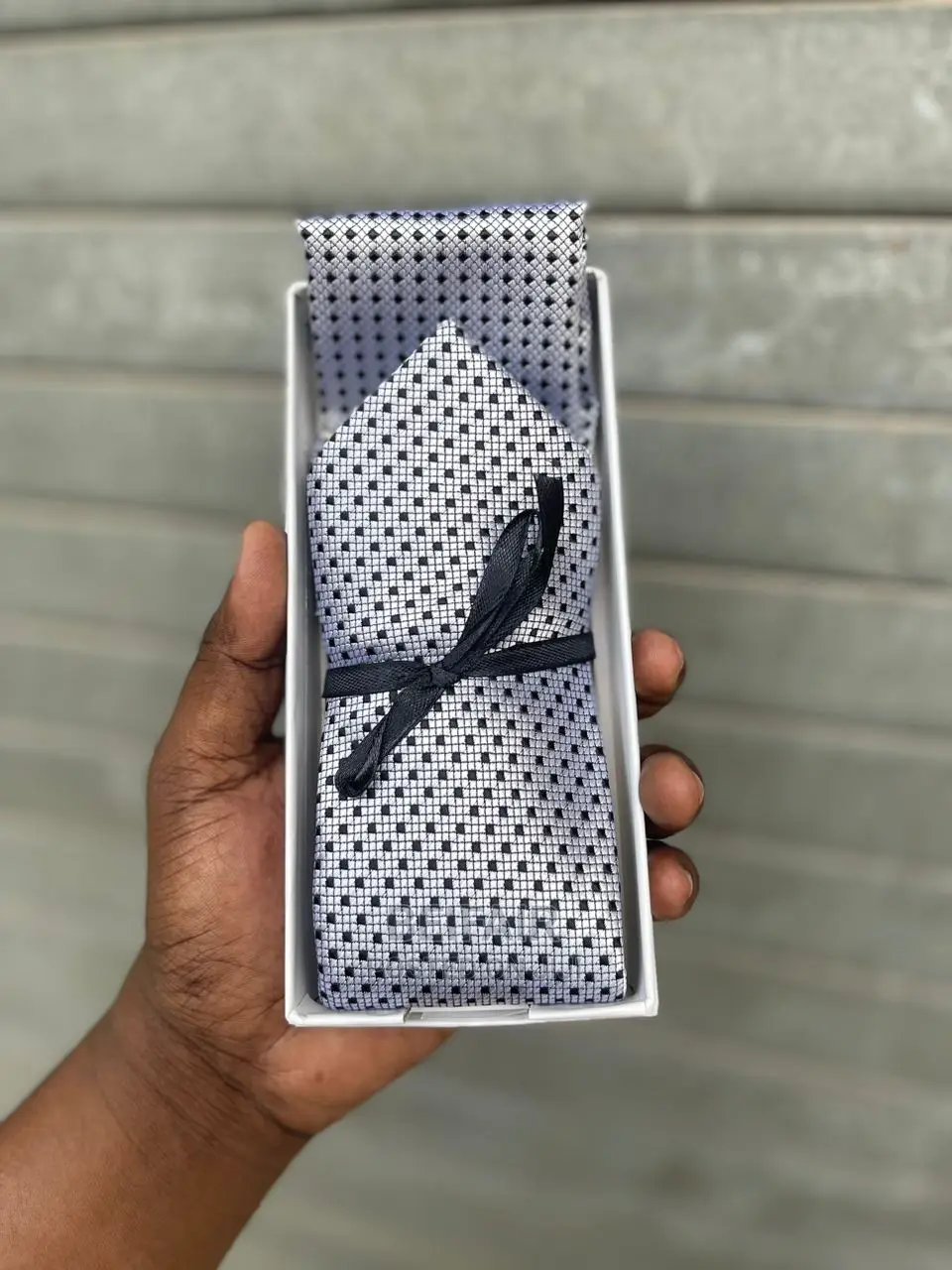 Tai | Full Box Tie| Tie Pocket Square