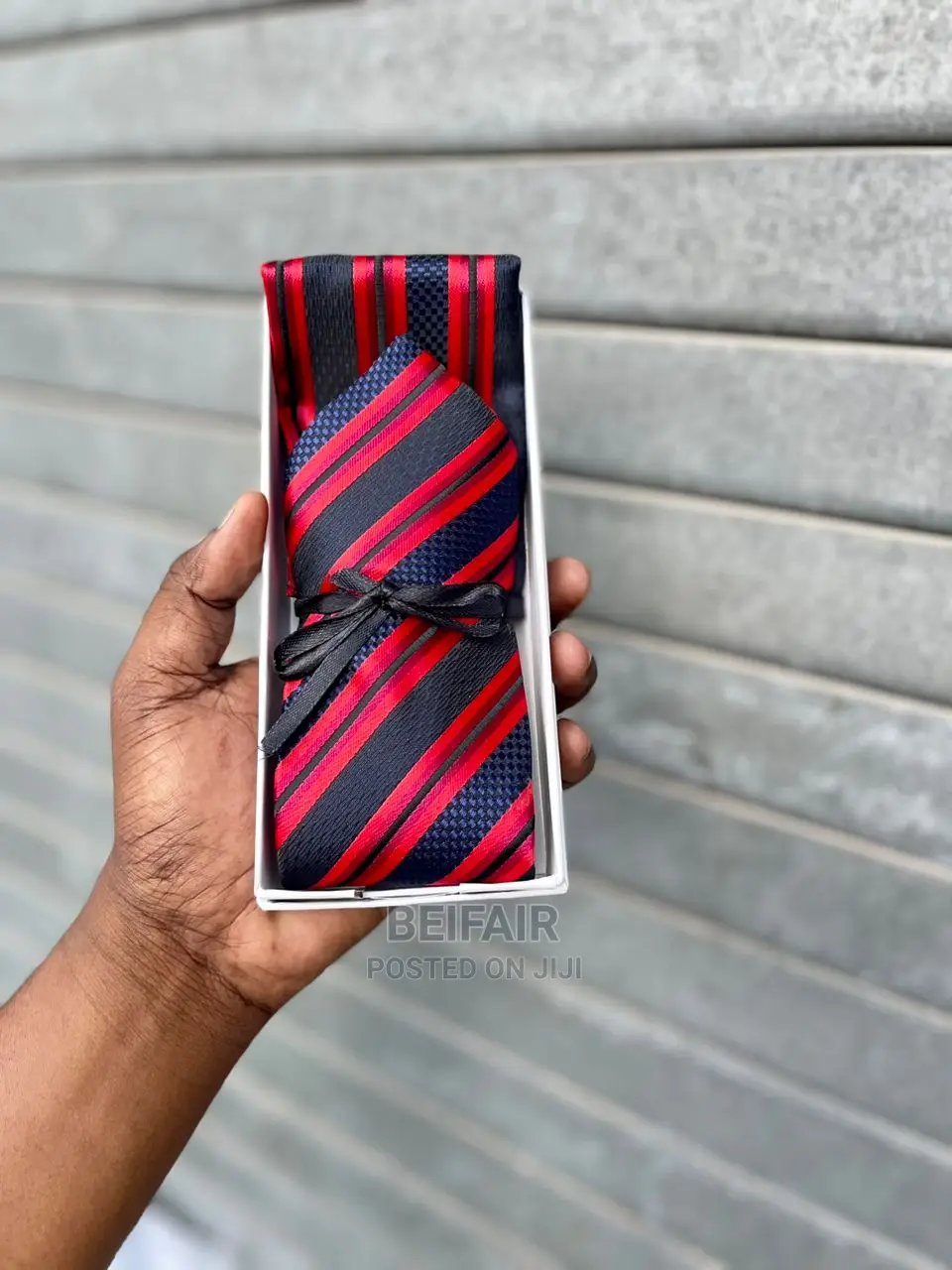 Tai | Full Box Tie| Tie Pocket Square