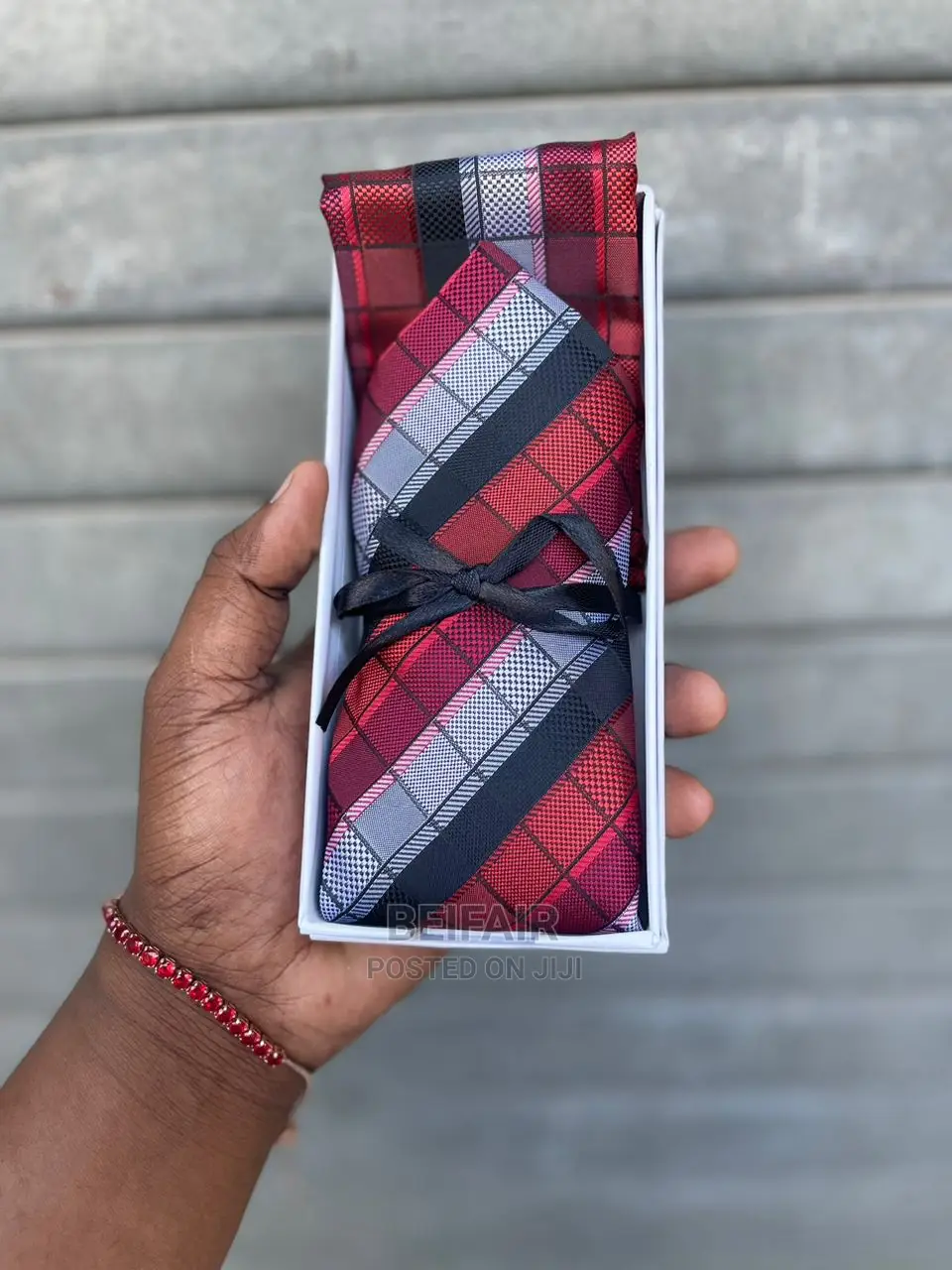 Tai | Full Box Tie| Tie Pocket Square