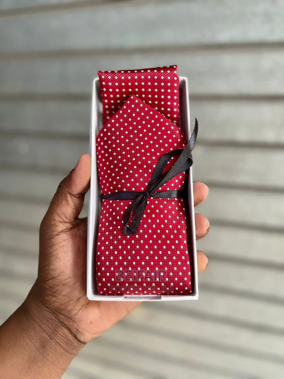 Tai | Full Box Tie| Tie Pocket Square