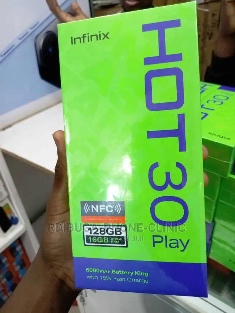 New Infinix Hot 30 Play 128 GB Blue