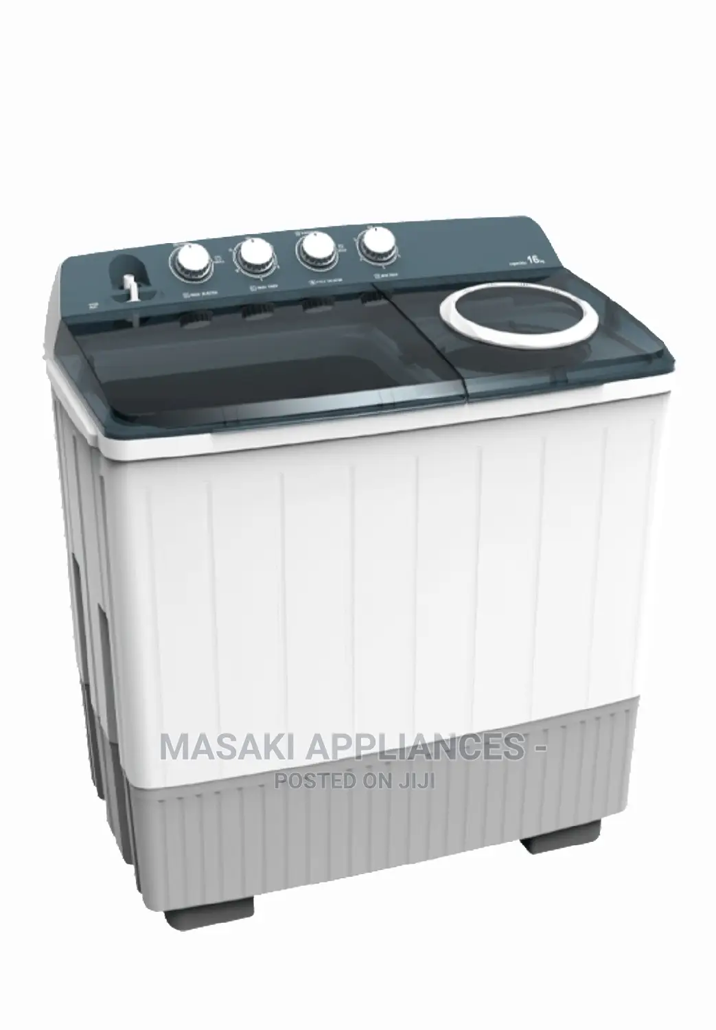 Hisense 16kg Twin Tub Washing Machine Semi Automatic WSDE163