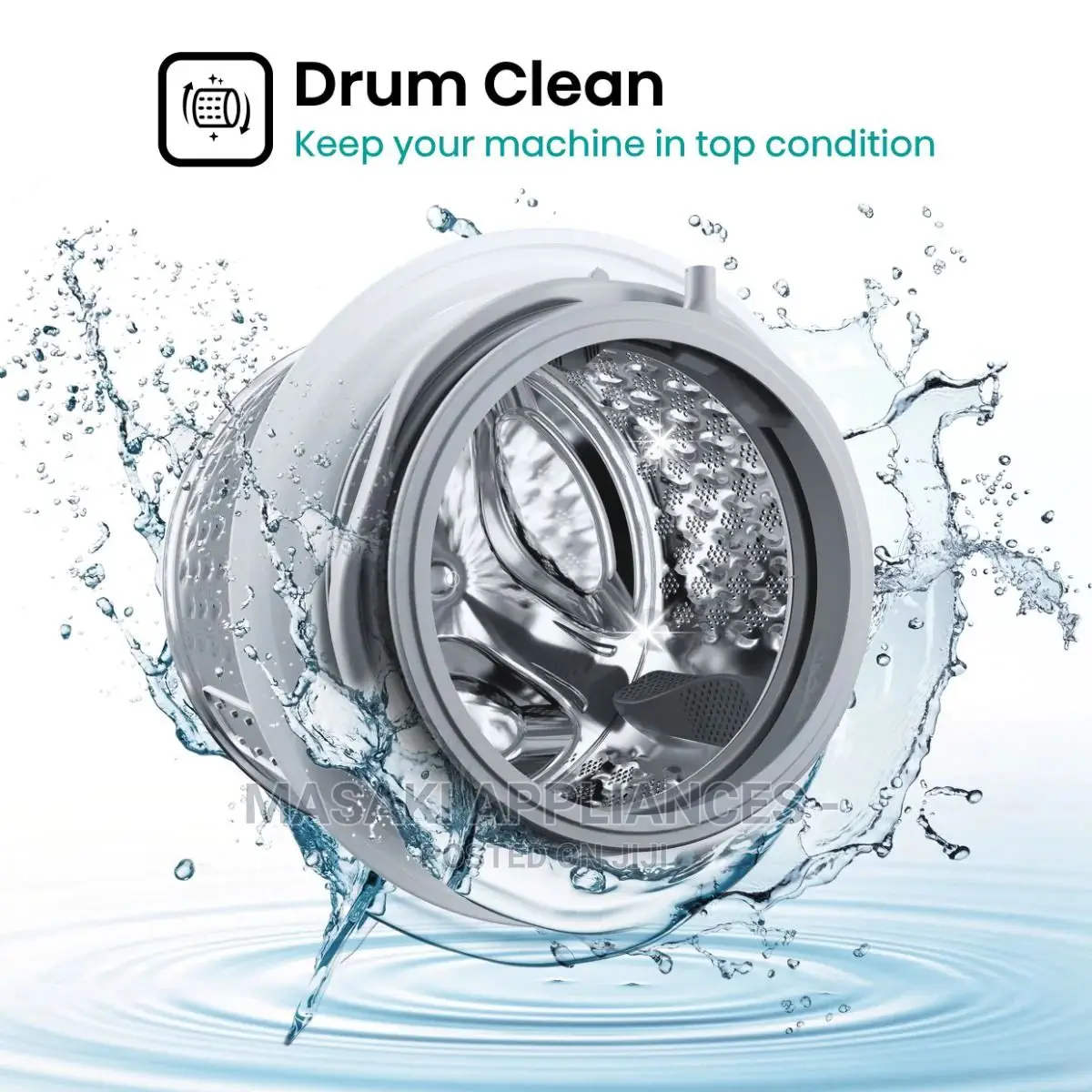 Hisense Steam 8kg Washing Machine WFQY8012 Purejet Allergy