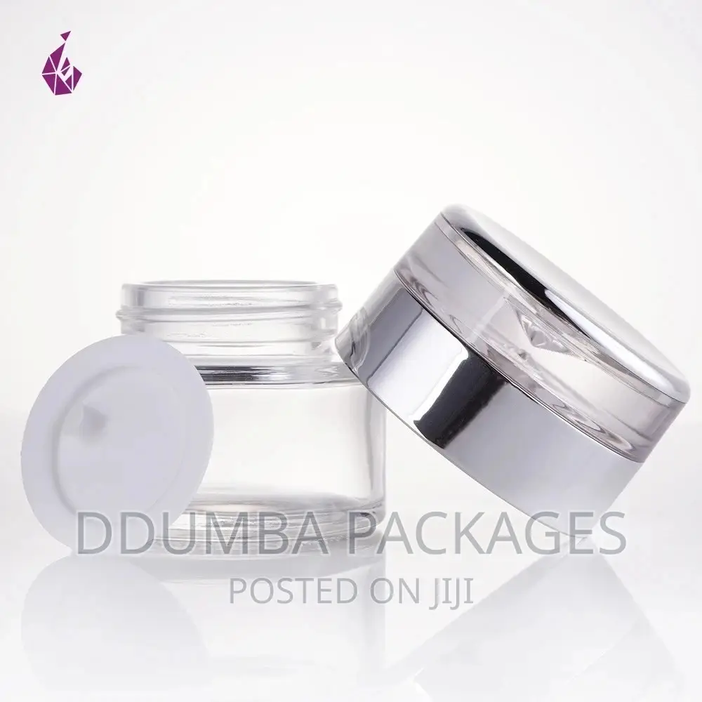 Cosmetics Cream Jars Available Per 10pcs
