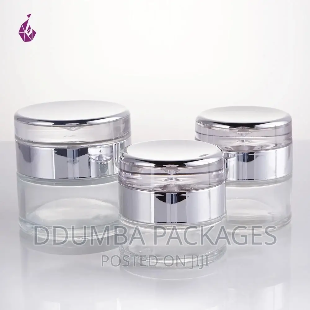 Cosmetics Cream Jars Available Per 10pcs