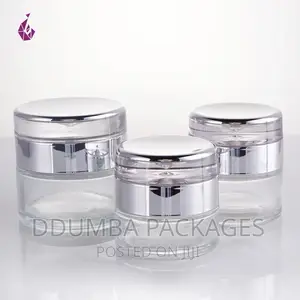 Cosmetics Cream Jars Available Per 10pcs