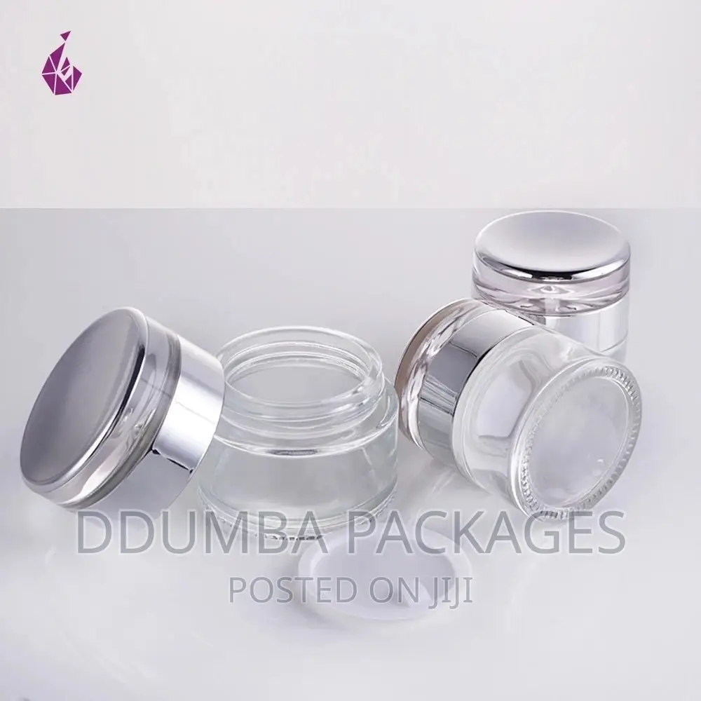 Cosmetics Cream Jars Available Per 10pcs