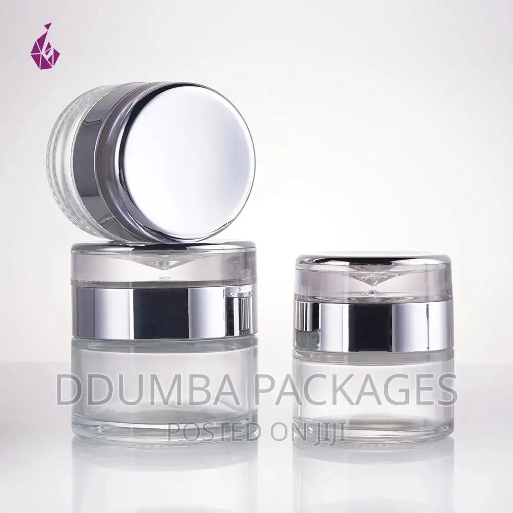 Cosmetics Cream Jars Available Per 10pcs