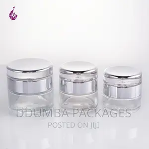 Cosmetics Cream Jars Available Per 10pcs