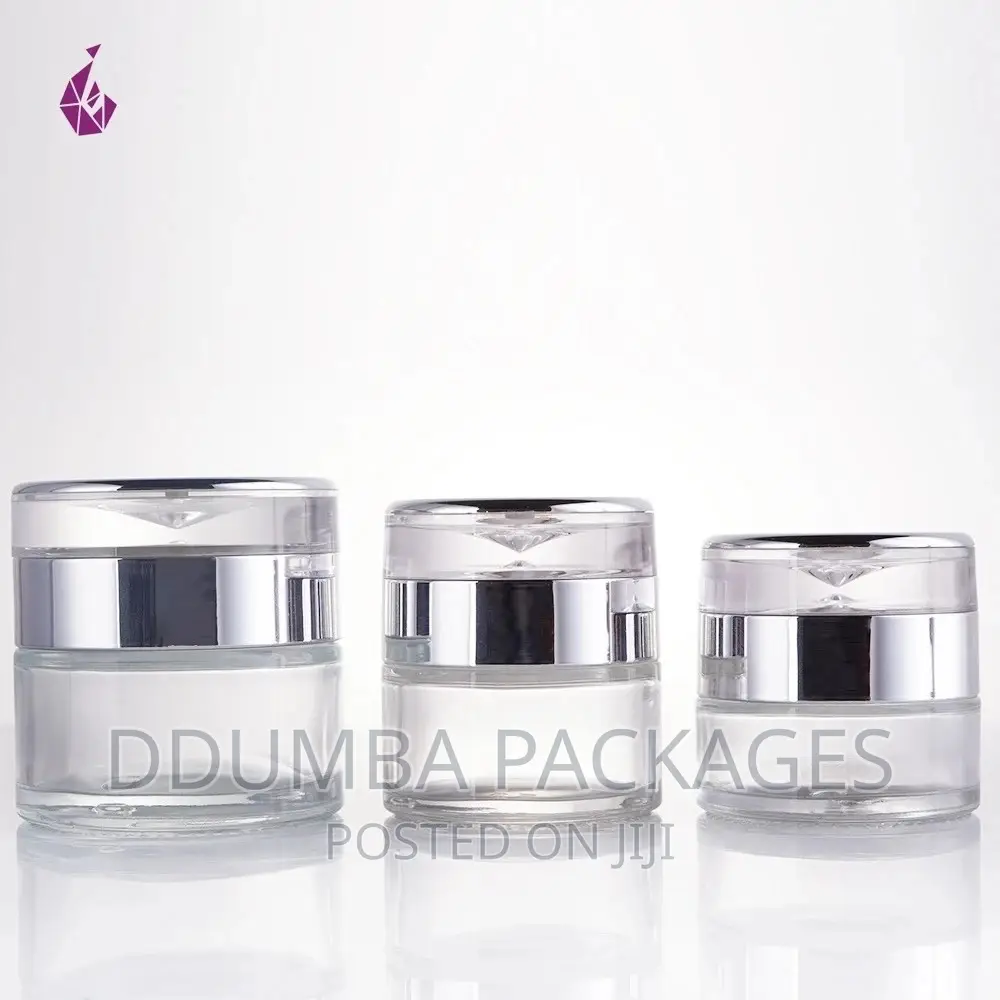 Cosmetics Cream Jars Available Per 10pcs