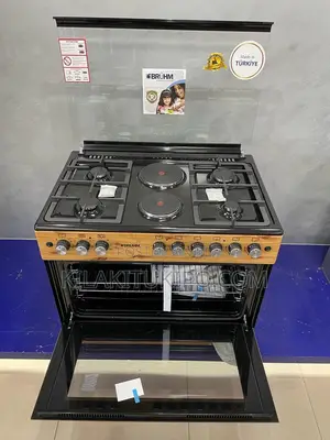 Bruhm Oven *90×60* Big Size 6 Bunners With Electric Oven