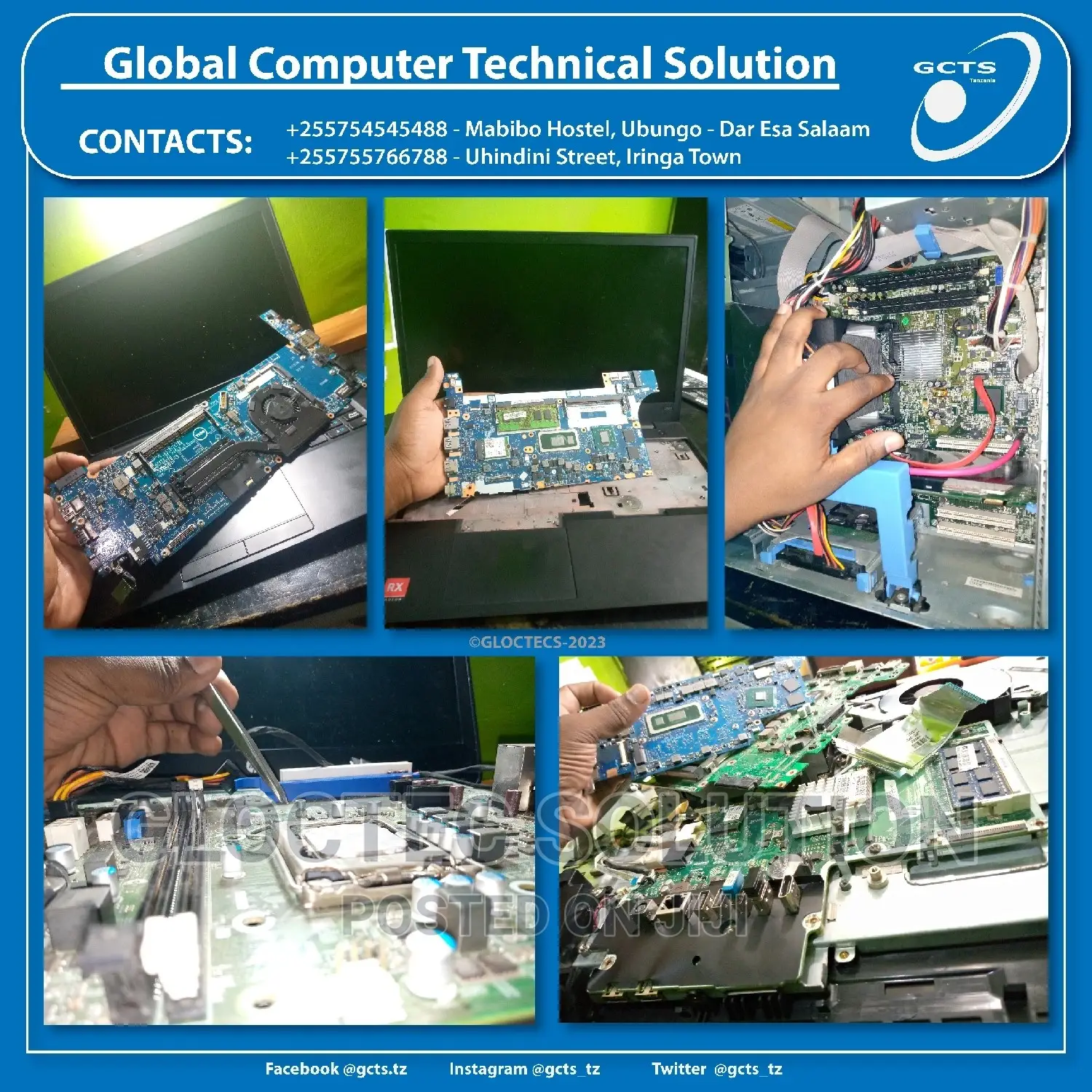 Motherboard Repair Laptops Desktops